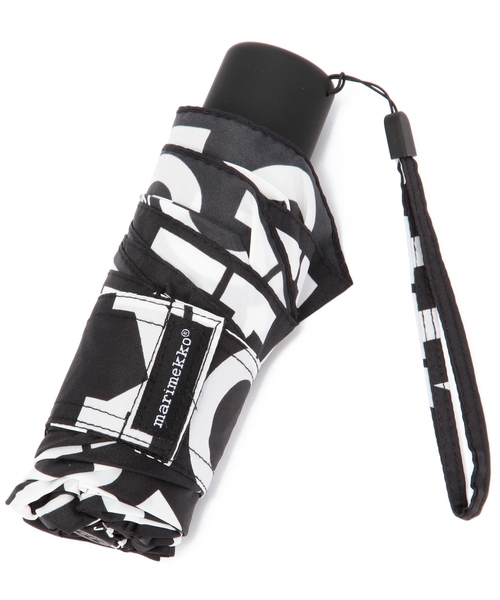 BEAUTY&YOUTH UNITED ARROWS(ビューティーアンドユースユナイテッドアローズ)の「BYBC marimekko LOGO 折り畳み傘(折りたたみ傘・レディース・ブラック・フリー)」の6枚目の写真