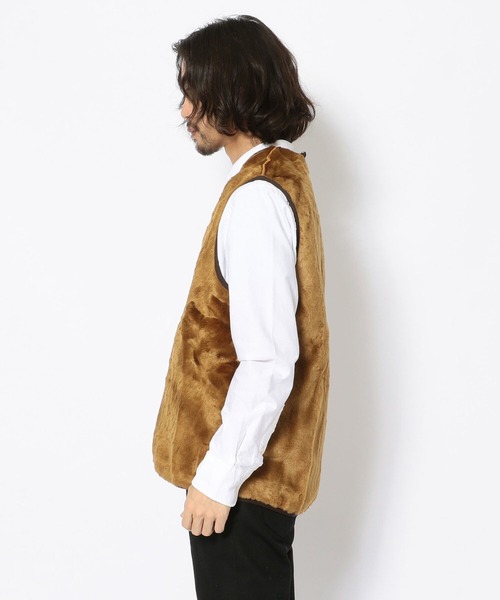 Barbour（バブアー）の「BARBOUR (バブアー)　WARM PILE WAISTCOAT ZIPIN LINER(MLI0004)（ベスト・メンズ・ブラウン・40/38/36）」の8枚目の写真