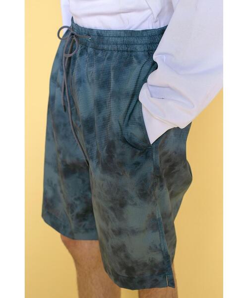 MONKEY TIME（モンキータイム）の「＜monkey time＞ TYE DYE PRINT SHORT/ショートパンツ（その他パンツ・メンズ・ブラック/ケリー/コバルトブルー・S/M/L）」の3枚目の写真
