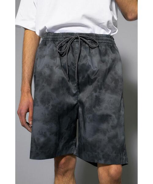 MONKEY TIME（モンキータイム）の「＜monkey time＞ TYE DYE PRINT SHORT/ショートパンツ（その他パンツ・メンズ・ブラック/ケリー/コバルトブルー・S/M/L）」の2枚目の写真