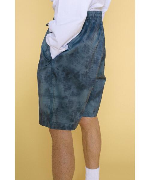 MONKEY TIME（モンキータイム）の「＜monkey time＞ TYE DYE PRINT SHORT/ショートパンツ（その他パンツ・メンズ・ブラック/ケリー/コバルトブルー・S/M/L）」の9枚目の写真