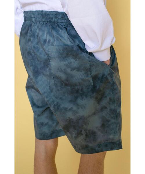 MONKEY TIME（モンキータイム）の「＜monkey time＞ TYE DYE PRINT SHORT/ショートパンツ（その他パンツ・メンズ・ブラック/ケリー/コバルトブルー・S/M/L）」の10枚目の写真
