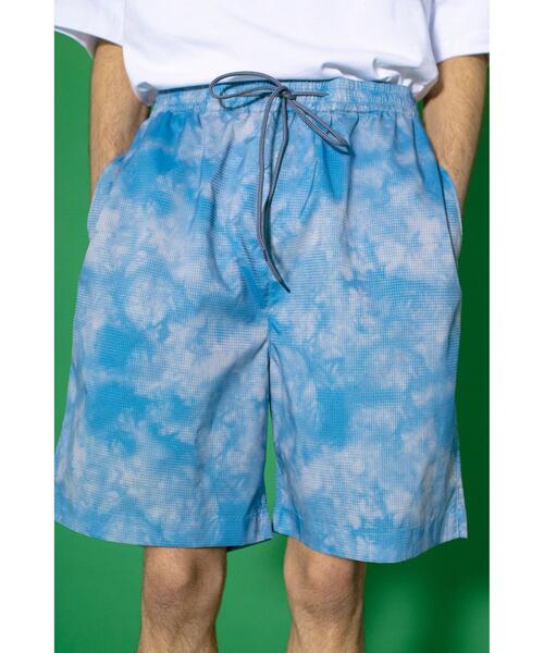 MONKEY TIME（モンキータイム）の「＜monkey time＞ TYE DYE PRINT SHORT/ショートパンツ（その他パンツ・メンズ・ブラック/ケリー/コバルトブルー・S/M/L）」の12枚目の写真