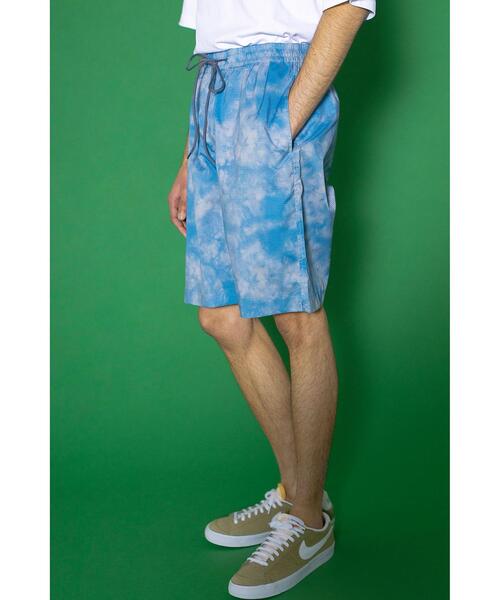 MONKEY TIME（モンキータイム）の「＜monkey time＞ TYE DYE PRINT SHORT/ショートパンツ（その他パンツ・メンズ・ブラック/ケリー/コバルトブルー・S/M/L）」の14枚目の写真