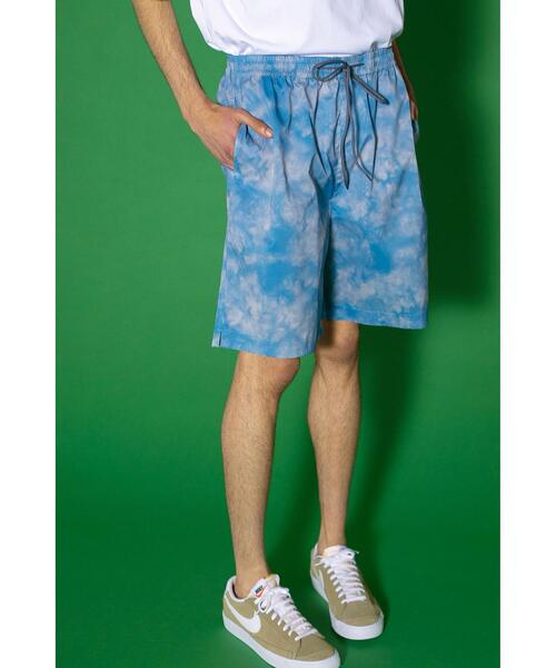 MONKEY TIME（モンキータイム）の「＜monkey time＞ TYE DYE PRINT SHORT/ショートパンツ（その他パンツ・メンズ・ブラック/ケリー/コバルトブルー・S/M/L）」の16枚目の写真