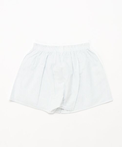 KID BLUE（キッドブルー）の「キッドブルー -21KBガーゼストライプ -【メンズ】トランクス -MIQI507 -kidblue（トランクス・メンズ・サックスブルー・M/L）」の2枚目の写真