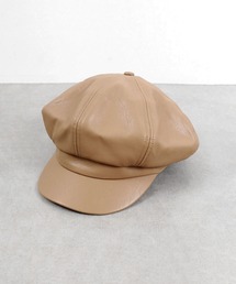 Sense of Grace(センスオブグレース)のSYNTHETIC LEATHER CASQUETTE(キャスケット)