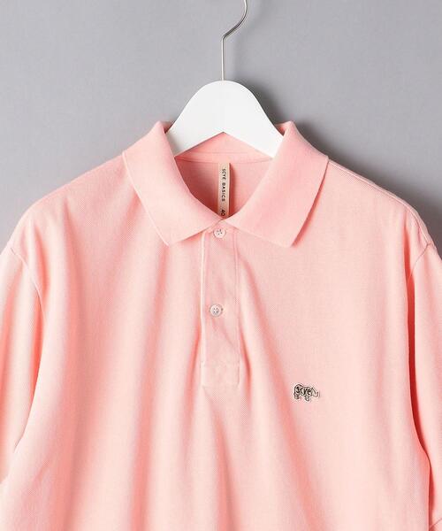 Scye（サイ）の「＜SCYE BASICS(サイ ベーシックス）＞ ピケ ポロシャツ（ポロシャツ・メンズ・ブラウン/ターコイズブルー/ライトピンク・40/38/42/36）」の5枚目の写真