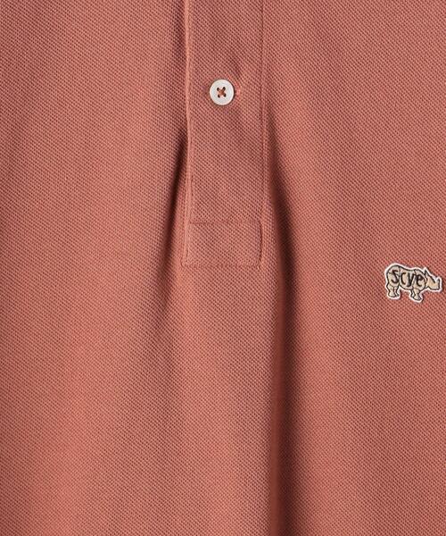 Scye（サイ）の「＜SCYE BASICS(サイ ベーシックス）＞ ピケ ポロシャツ（ポロシャツ・メンズ・ブラウン/ターコイズブルー/ライトピンク・40/38/42/36）」の10枚目の写真