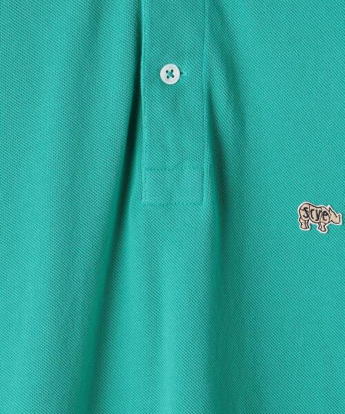Scye（サイ）の「＜SCYE BASICS(サイ ベーシックス）＞ ピケ ポロシャツ（ポロシャツ・メンズ・ブラウン/ターコイズブルー/ライトピンク・40/38/42/36）」の11枚目の写真