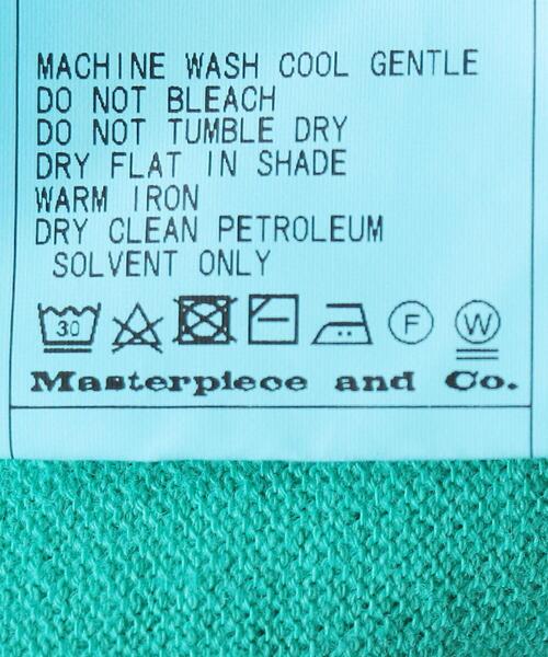 Scye（サイ）の「＜SCYE BASICS(サイ ベーシックス）＞ ピケ ポロシャツ（ポロシャツ・メンズ・ブラウン/ターコイズブルー/ライトピンク・40/38/42/36）」の12枚目の写真