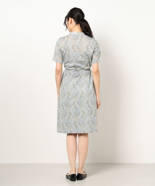 新品タグ付✿NEWYORKER【洗える】ペイズリープリントワンピース 新品タグ付✿NEWYORKER【洗える】ペイズリープリントワンピース