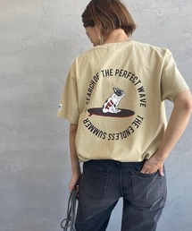 The Endless Summer | 【OCEANS 6月号掲載】[THE ENDLESS SUMMER/エンドレスサマー] 別注 BUHIバックプリントTシャツ(Tシャツ/カットソー)