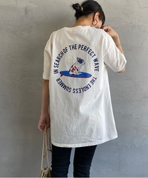 The Endless Summer | 【OCEANS 6月号掲載】[THE ENDLESS SUMMER/エンドレスサマー] 別注 BUHIバックプリントTシャツ(Tシャツ/カットソー)