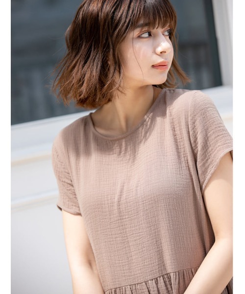 fifth（フィフス）の「ナチュラルガーゼロングワンピース（ワンピース・レディース・ラベンダー/ブラック/モカ・MEDIUM）」の17枚目の写真