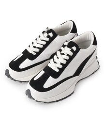 ◆【残りわずか】マテリアルコンビスニーカー