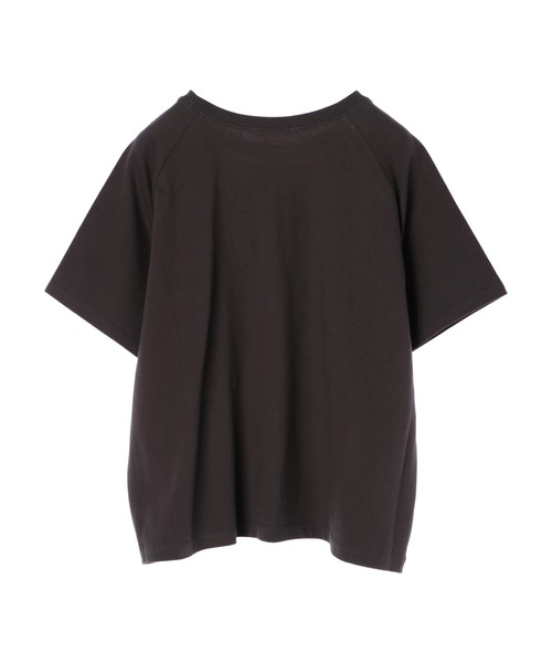 AMERICAN HOLIC（アメリカンホリック）の「ロゴラグランカットプルオーバー（Tシャツ/カットソー・レディース・オフホワイト/チャコールグレー/ライトベージュ・M/L）」の5枚目の写真