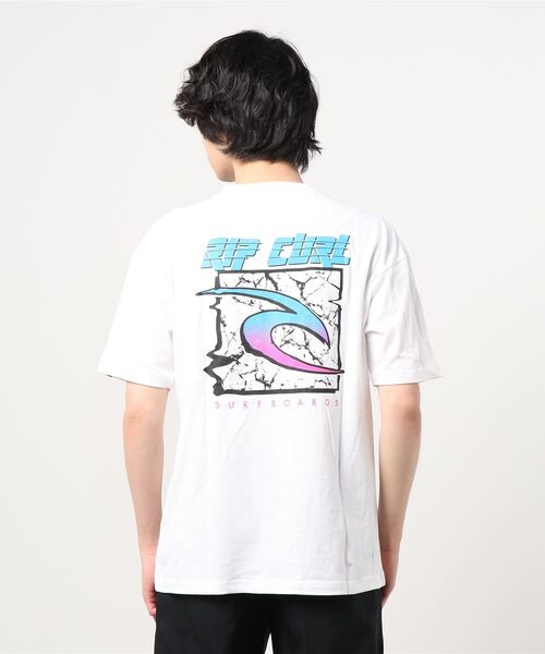 rip curl(リップカール)の「【RIP CURL リップカール】バックプリント半袖Tシャツ(Tシャツ/カットソー・メンズ・ホワイト/ブラック・MEDIUM/LARGE/X-LARGE)」の4枚目の写真