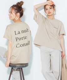 シルキータッチデザインプリントTシャツ