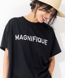 シルキータッチデザインプリントTシャツ