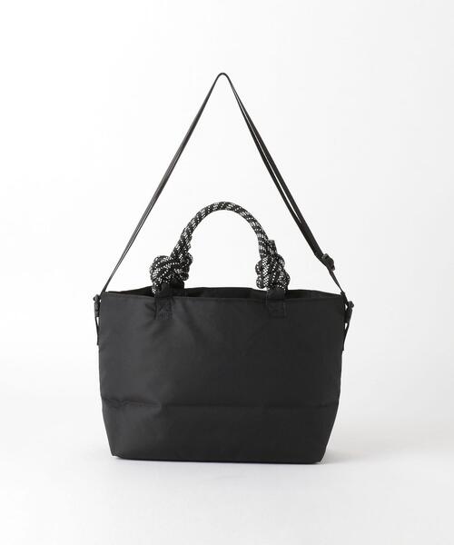 green label relaxing（グリーンレーベルリラクシング）の「SC MIX CD ナイロン 2WAY トート ショルダー バッグ（ショルダーバッグ・レディース・ホワイト/ブラック・FREE）」の12枚目の写真