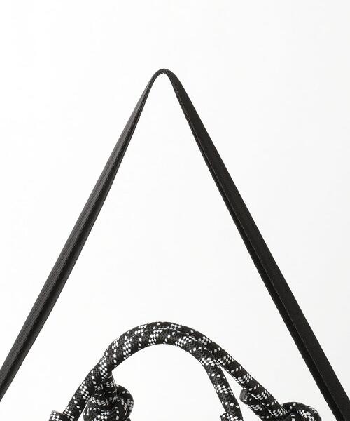 green label relaxing（グリーンレーベルリラクシング）の「SC MIX CD ナイロン 2WAY トート ショルダー バッグ（ショルダーバッグ・レディース・ホワイト/ブラック・FREE）」の11枚目の写真