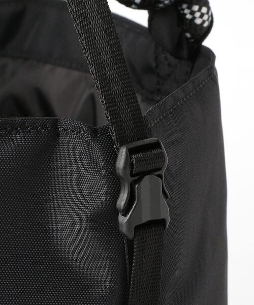 green label relaxing（グリーンレーベルリラクシング）の「SC MIX CD ナイロン 2WAY トート ショルダー バッグ（ショルダーバッグ・レディース・ホワイト/ブラック・FREE）」の4枚目の写真
