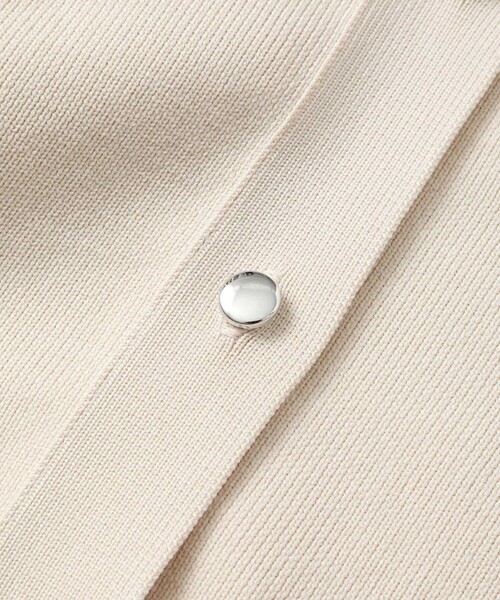 CAST:(キャストコロン)の「ニットブルゾン(ニット/セーター・レディース・ベージュ/ネイビー/ブラウン/グリーン・M)」の16枚目の写真