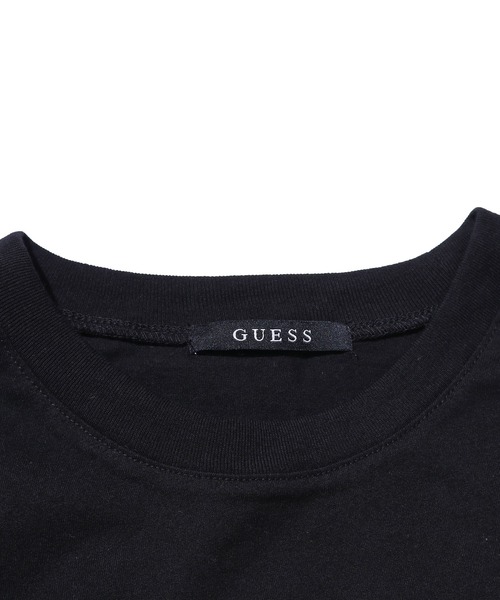 Guess(ゲス)の「GUESS/ゲス MEN S S/SLV TEE SHIRT 半袖Tシャツ(Tシャツ/カットソー・メンズ・ホワイト/ブラック・M/L/XL)」の5枚目の写真