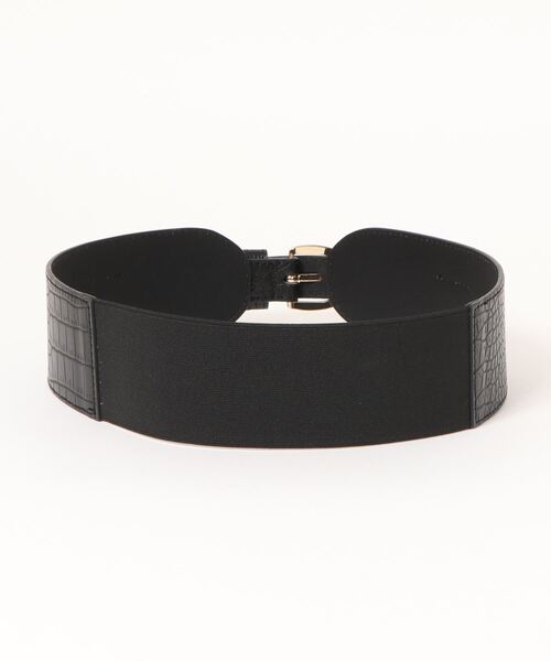 Andemiu（アンデミュウ）の「カタオシワイドベルト217722（ベルト・レディース・ブラック/ブラウン・FREE）」の3枚目の写真
