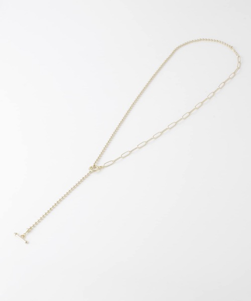 SMELLY（スメリー）の「ボールチェーンキリカエロングネックレス（ネックレス・レディース・ゴールド・-）」の7枚目の写真