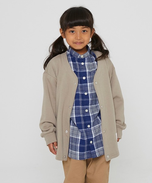 GENERATOR（ジェネレーター）の「GENERATOR　ノーカラーJK（ノーカラージャケット・キッズ・ブラック/アッシュブラウン/グレイッシュベージュ・M/L/XL/S）」の3枚目の写真