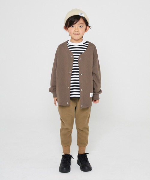 GENERATOR（ジェネレーター）の「GENERATOR　ノーカラーJK（ノーカラージャケット・キッズ・ブラック/アッシュブラウン/グレイッシュベージュ・M/L/XL/S）」の4枚目の写真