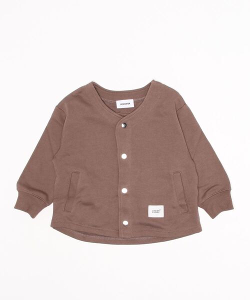 GENERATOR（ジェネレーター）の「GENERATOR　ノーカラーJK（ノーカラージャケット・キッズ・ブラック/アッシュブラウン/グレイッシュベージュ・M/L/XL/S）」の13枚目の写真