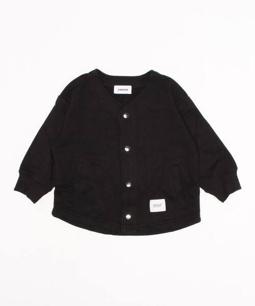 GENERATOR（ジェネレーター）の「GENERATOR　ノーカラーJK（ノーカラージャケット・キッズ・ブラック/アッシュブラウン/グレイッシュベージュ・M/L/XL/S）」の10枚目の写真