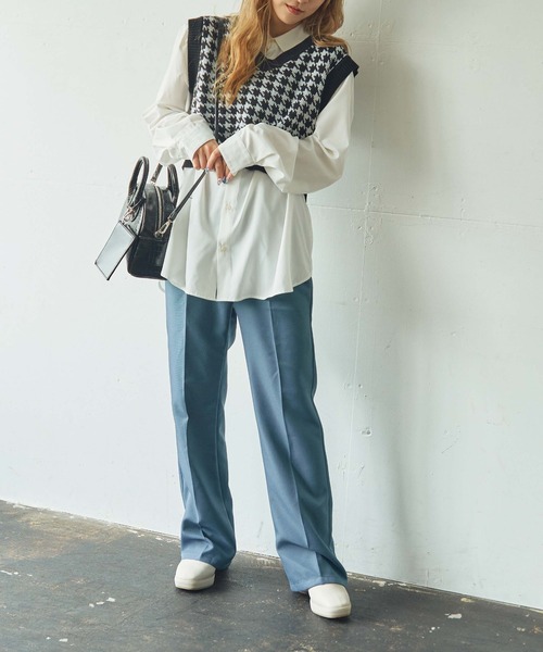 WEGO（ウィゴー）の「WEGO/【ZOZOTOWN＆一部店限定】パスケース付きボストンショルダーバッグ（ショルダーバッグ・レディース・ブラック/その他1/ブラウン・FREE）」の20枚目の写真