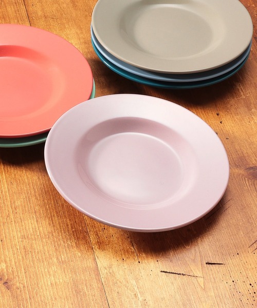 Fishs Eddy(フィッシュエディ)]カラープレートS/直径18cm（食器