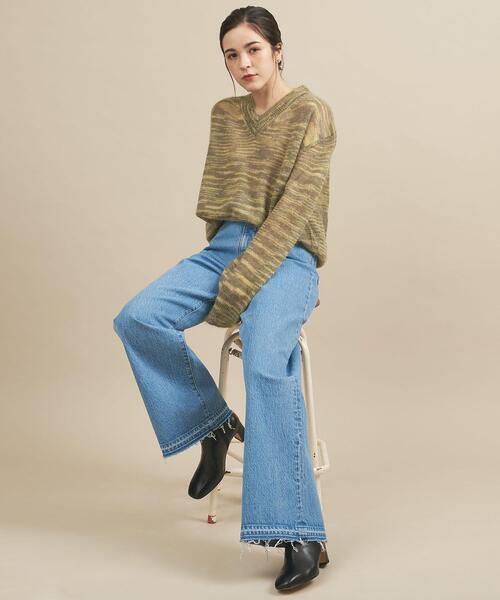 BEAUTY&YOUTH UNITED ARROWS（ビューティーアンドユースユナイテッドアローズ）の「BY レザースクエアショートブーツ ∴（ブーツ・レディース・ブラック/ナチュラル・36h/37h/38/36/37）」の11枚目の写真