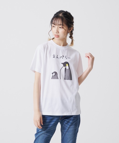 Blue Standard (ブルースタンダード)の「【BLUE STANDARD/ブルースタンダード】SNS総フォロワー数20万人越え 「しばさん」 ペンギンオリジナルTシャツ(Tシャツ/カットソー・メンズ・その他1/その他2/その他3/その他4/その他5・MEDIUM/LARGE/X-LARGE)」の3枚目の写真