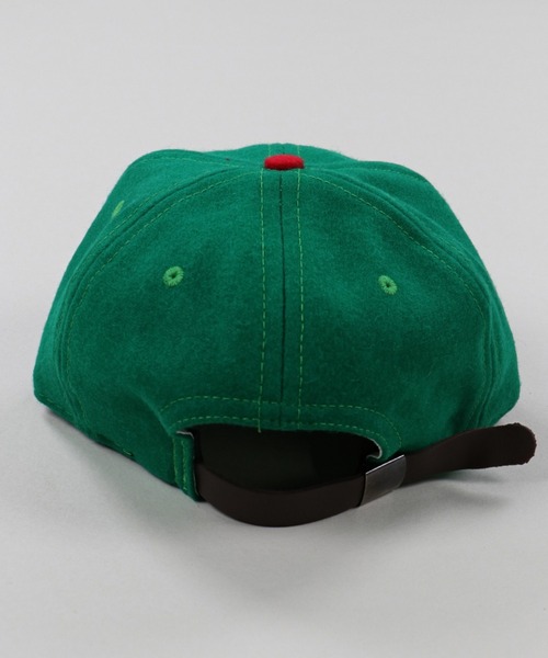 EBBETS FIELD FLANNEL（エベッツフィールドフランネル）の「【EBBETS FIELD FLANNELS / エベッツフィールドフランネルズ】OAKLANDベースボールキャップ（キャップ・メンズ・グリーン・ONESIZE）」の7枚目の写真