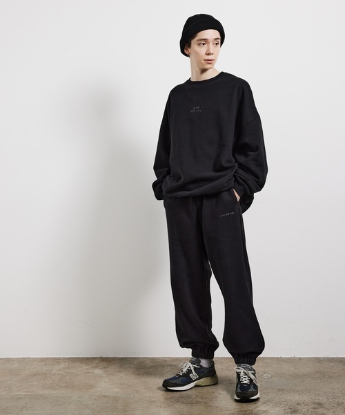 JUNRED（ジュンレッド）の「２ポイントオーバースウェットプルオーバー（スウェット・メンズ・ブラウン/スミクロ/グレー・S/M/L）」の13枚目の写真