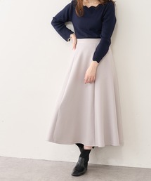 natural couture | ふわもちラテAラインスカート(スカート)