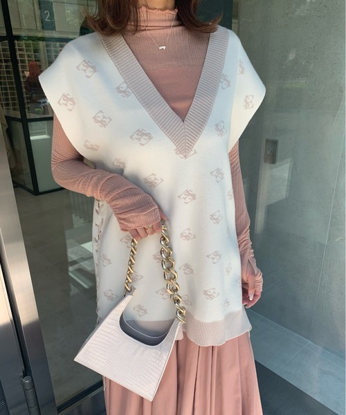 eimy istoire esモノグラムベスト EIMY ISTOIRE エイミーイストワール eimy istoire ES monogram