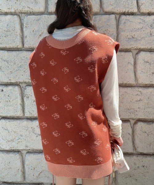 EIMY ISTOIRE（エイミーイストワール）の「ES monogramオーバーベスト