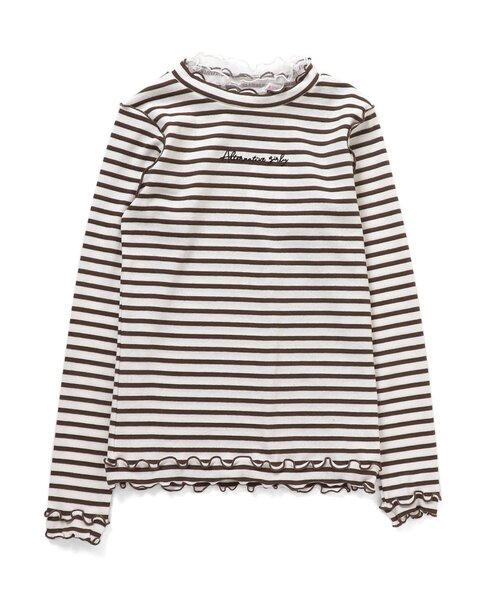 algy(アルジー)の「配色メローリブロンT(Tシャツ/カットソー・キッズ・ブラック/オフホワイト/その他2/ミント/ピンク・SMALL/MEDIUM/X-SMALL/XX-SMALL)」の5枚目の写真