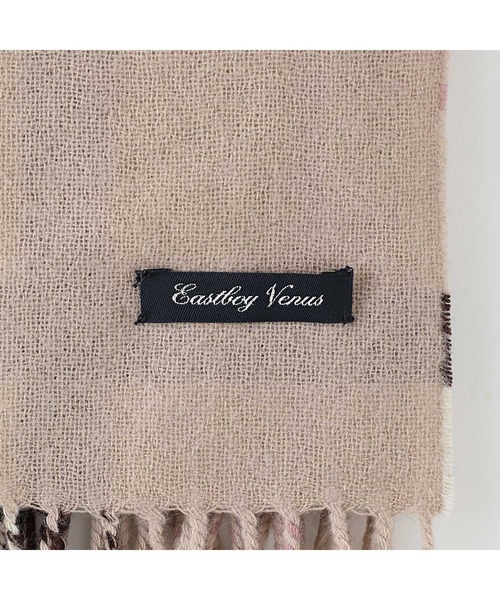 EASTBOY(イーストボーイ)の「Venus リバーシブルボリュームマフラー(マフラー・キッズ・ベージュ系その他6/ブルー系その他3・F)」の7枚目の写真
