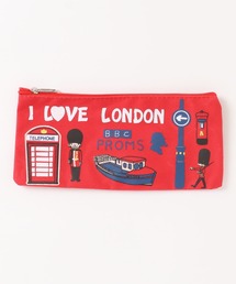 yururira（ユルリラ）の「ペンケース LONDON柄ふでばこポーチ（ペン類・キッズ）」