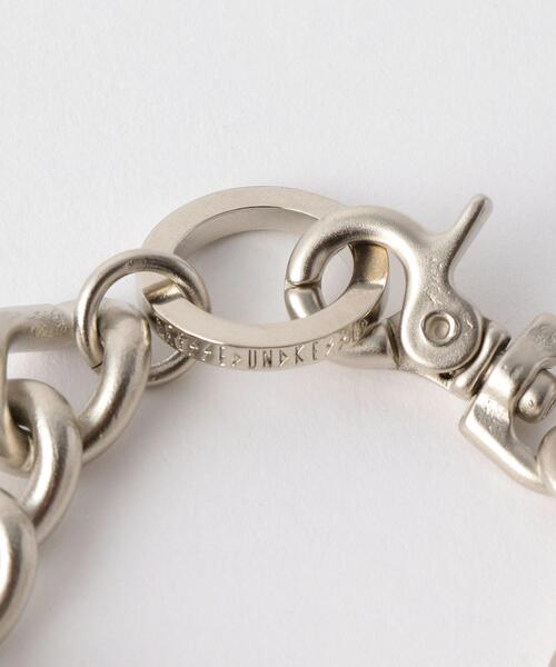DRESSEDUNDRESSED（ドレスドアンドレスド）の「＜DRESSEDUNDRESSED＞ CHAIN BRACELT/ブレスレット（ブレスレット・メンズ・シルバー・3）」の6枚目の写真