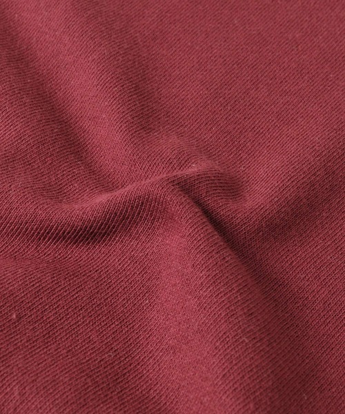 GLAZOS(グラソス)の「裏毛・ドロップショルダー刺繍ワッペンパーカー【セットアップ対応】(パーカー・キッズ・ブラック/エンジ/グレー・130cm/140cm/150cm/160cm/170cm)」の13枚目の写真