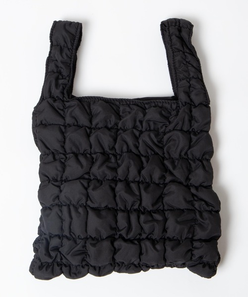 WEGO（ウィゴー）の「WEGO/シャーリングミニトート（トートバッグ・レディース・ブラック/オフホワイト・FREE）」の8枚目の写真